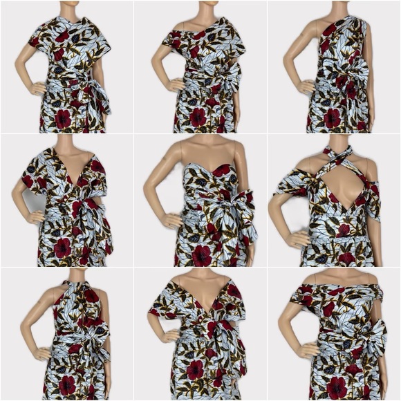 Ankara Infinity Maxi Dress - Picture 12 of 12